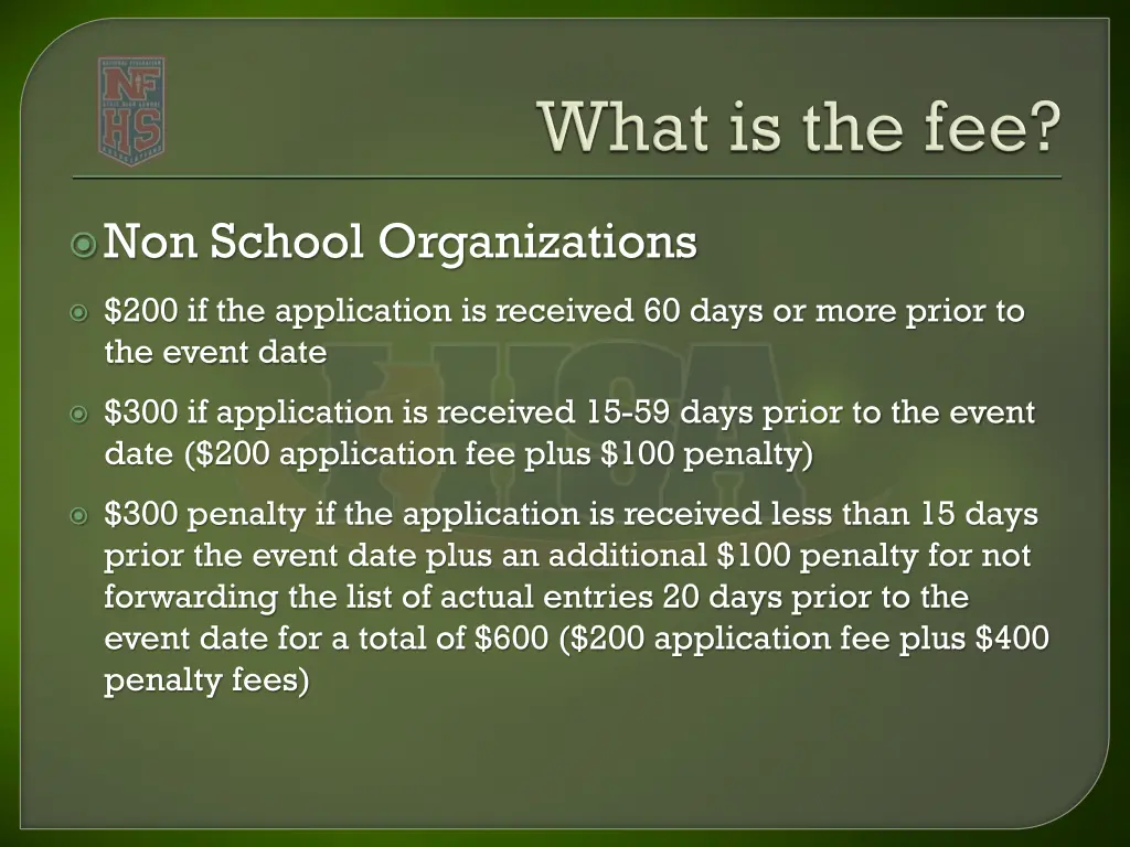 non school organizations