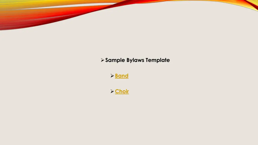 sample bylaws template