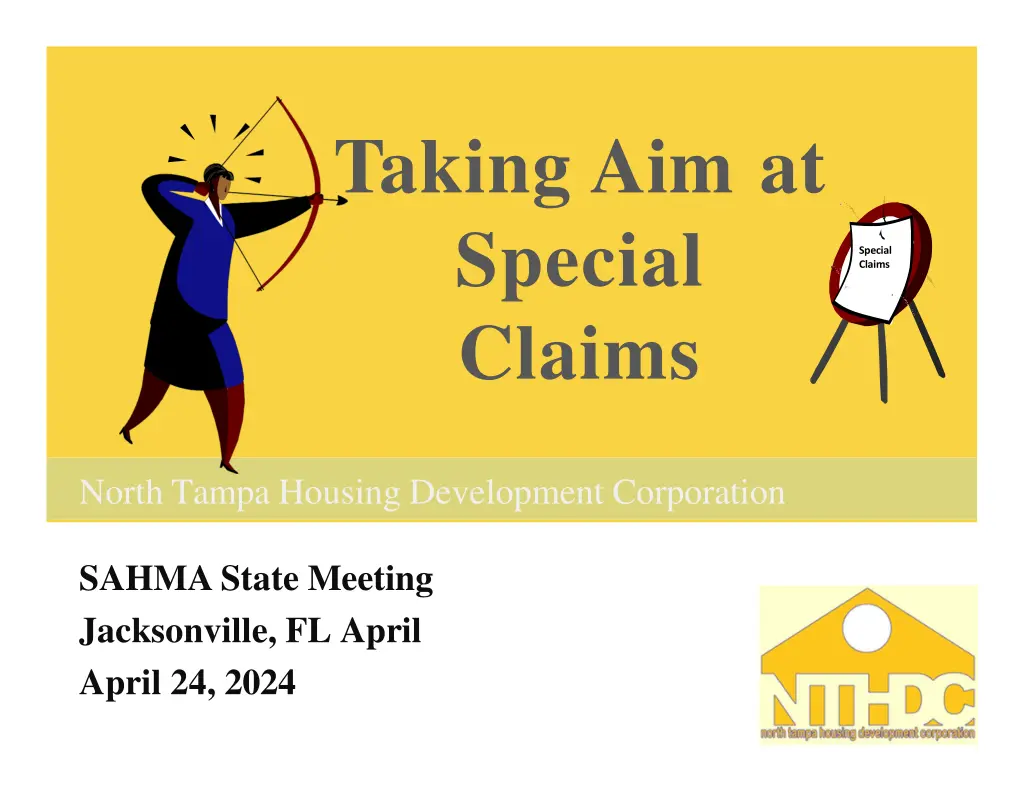 taking aim at special claims