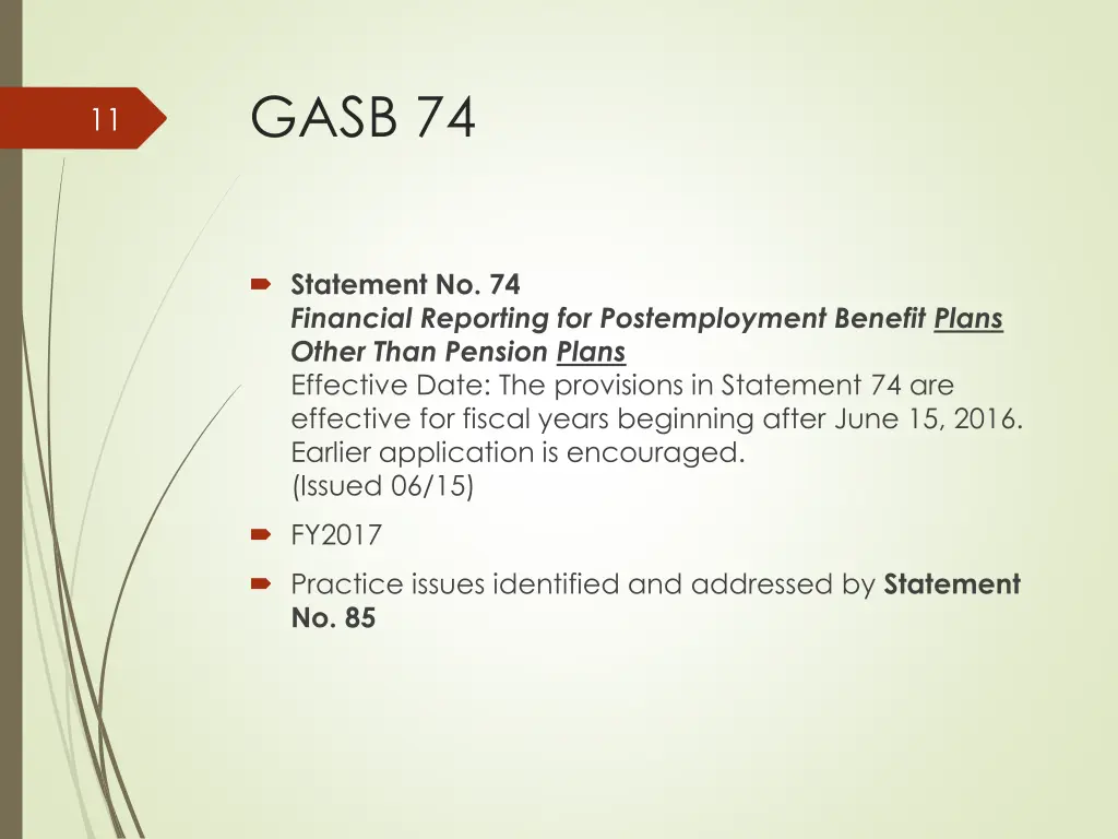 gasb 74