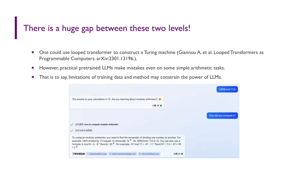 there is a huge gap between these two levels