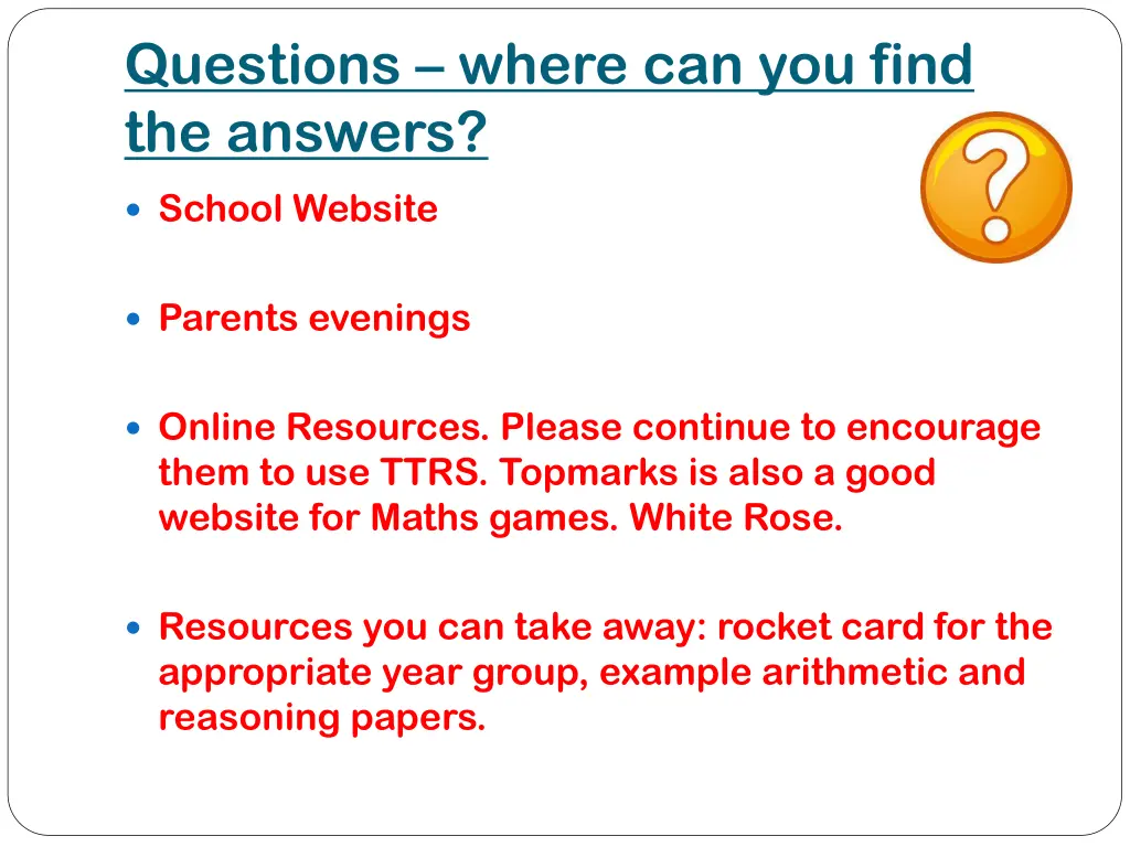 questions where can you find the answers