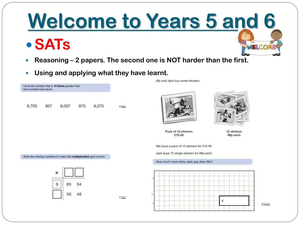 welcome to years 5 and 6 sats 1