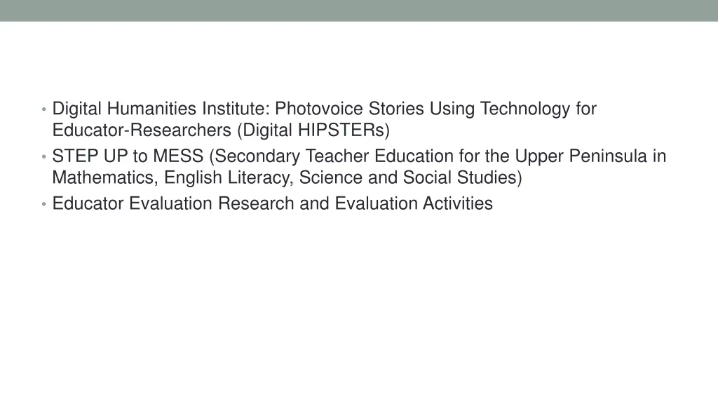 digital humanities institute photovoice stories