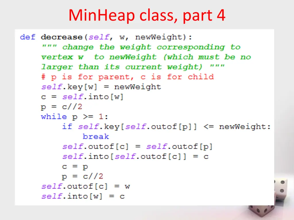 minheap class part 4