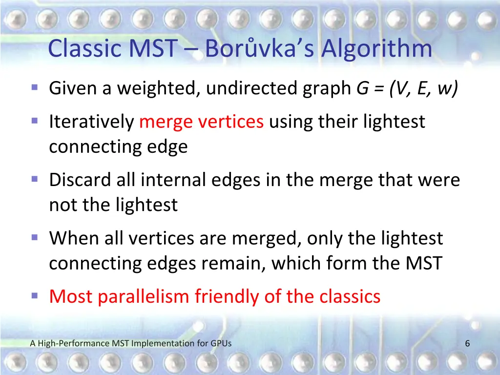 classic mst bor vka s algorithm