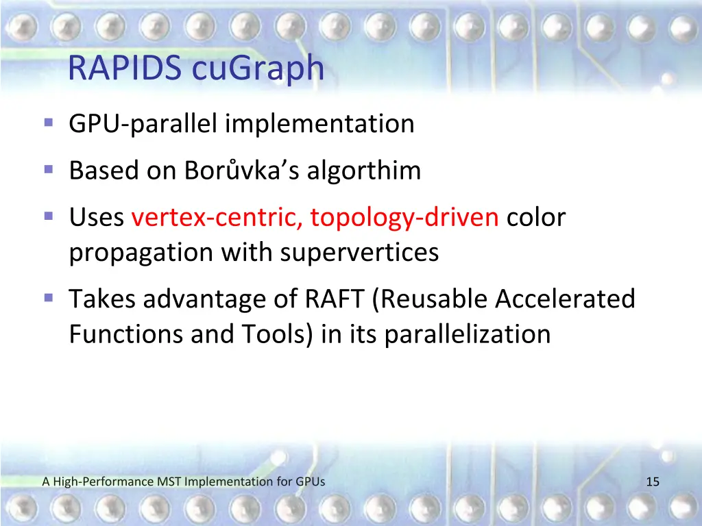rapids cugraph