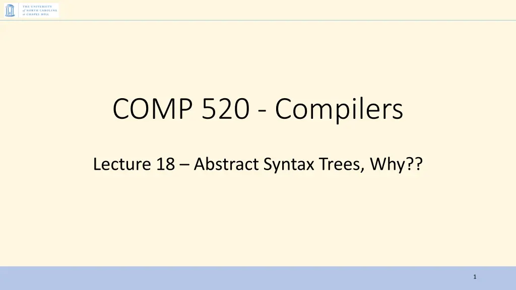 comp 520 compilers