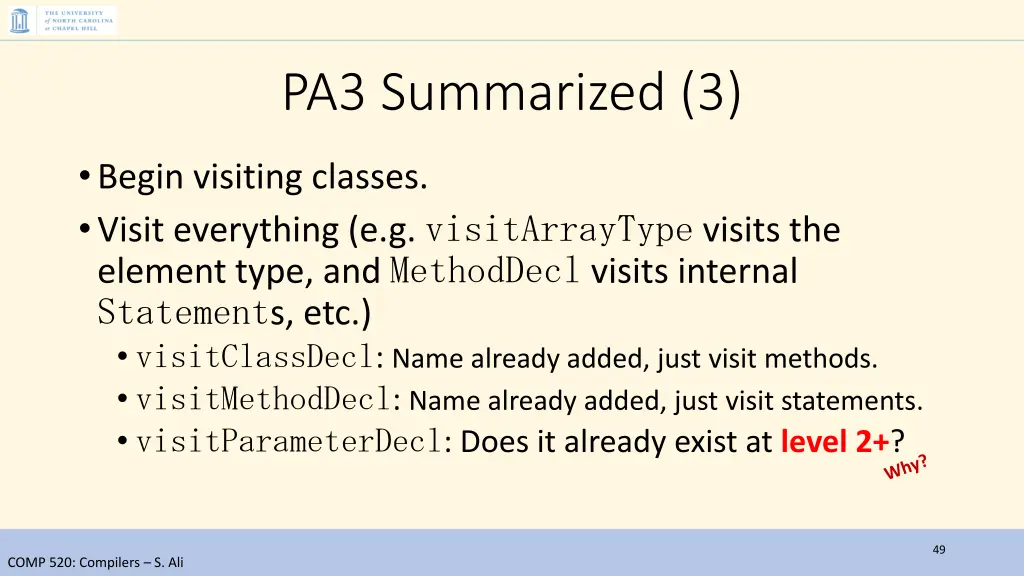 pa3 summarized 3