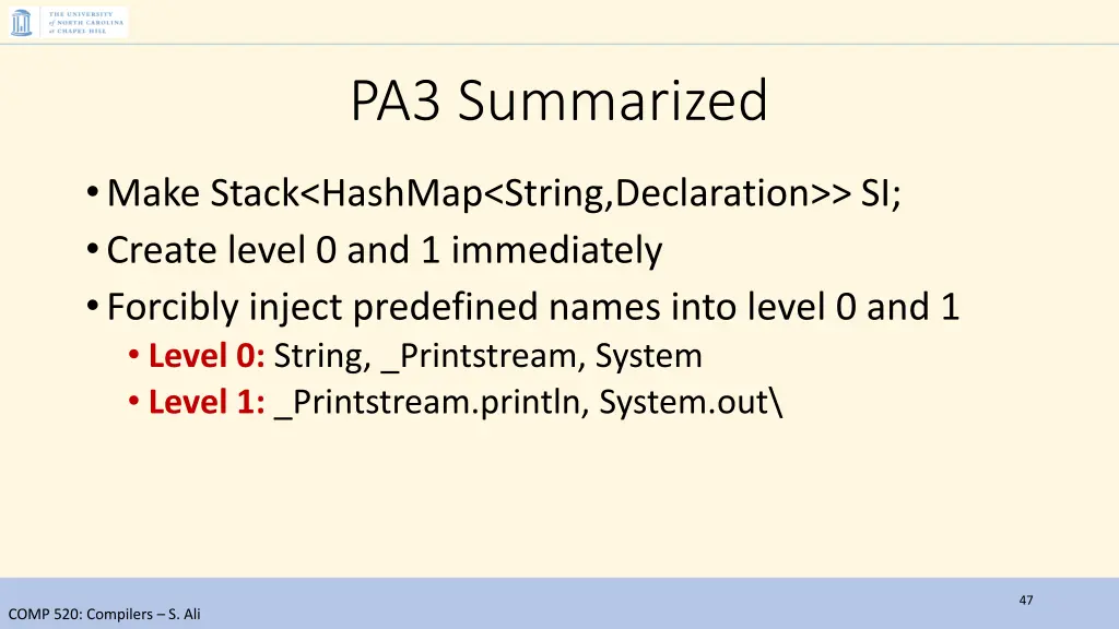 pa3 summarized