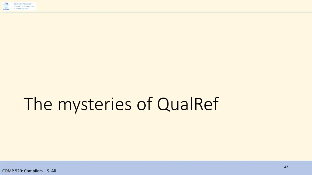 the mysteries of qualref