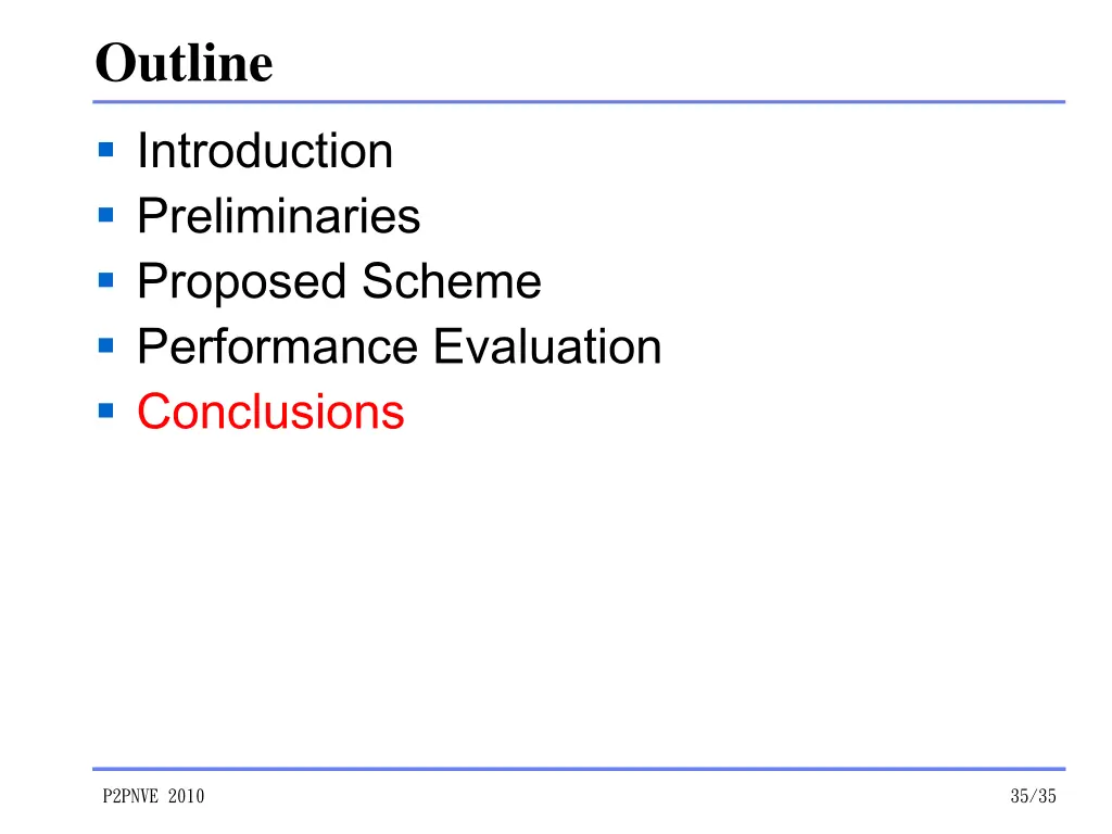 outline introduction preliminaries proposed 5