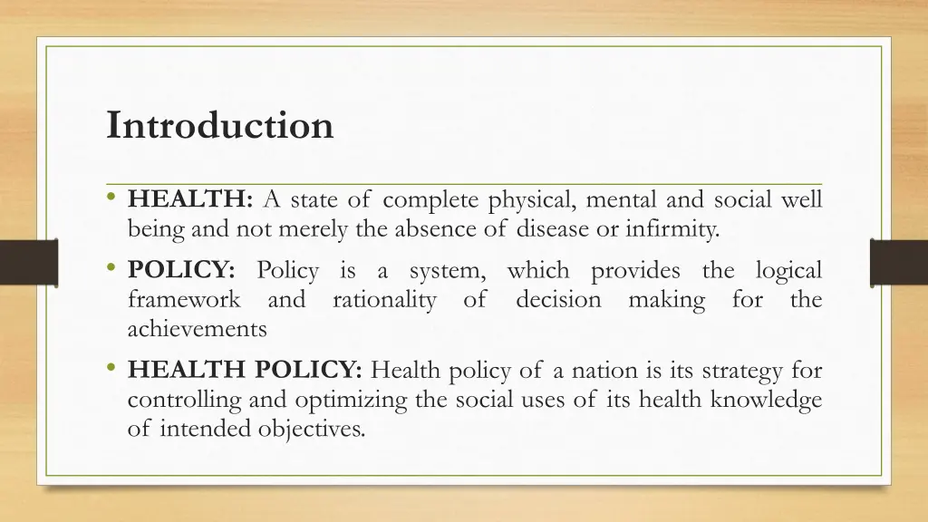 introduction