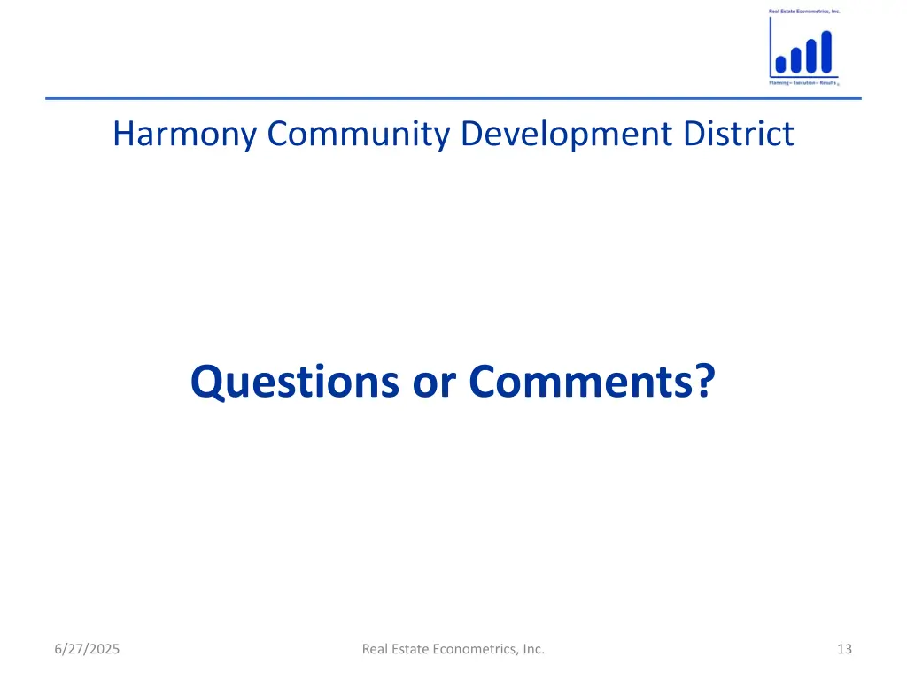 harmony community development district 12