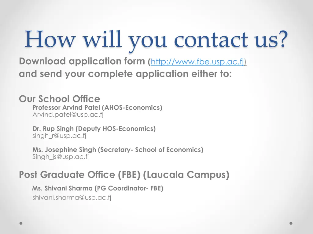how will you contact us download application form