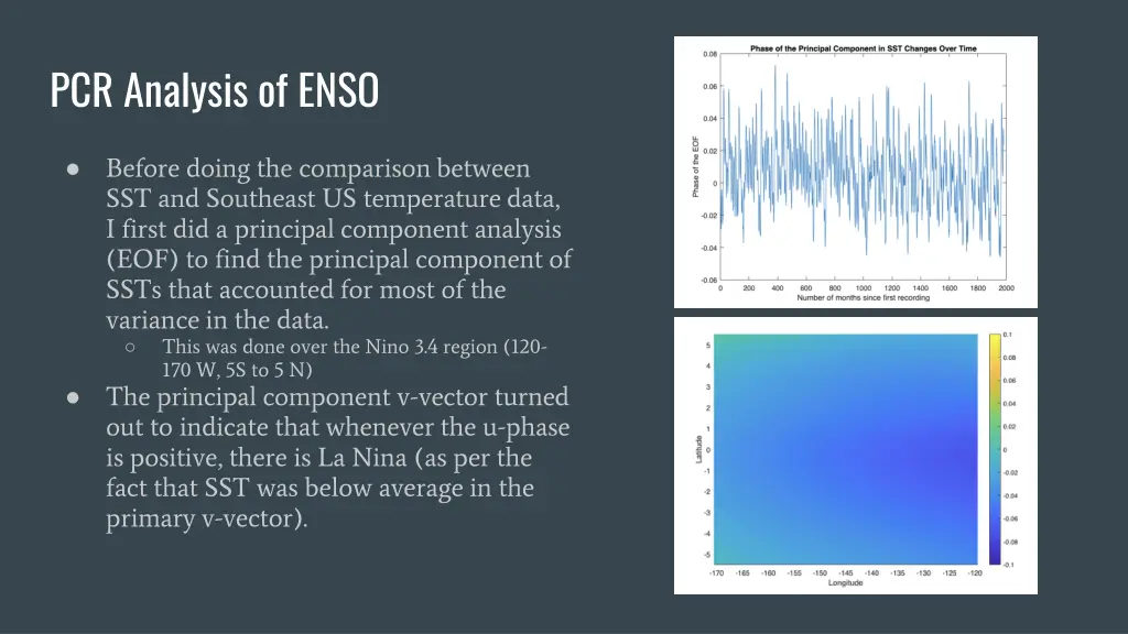 pcr analysis of enso