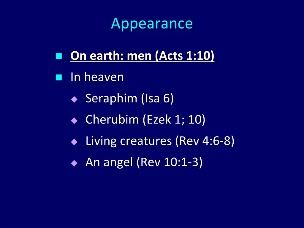 appearance 1