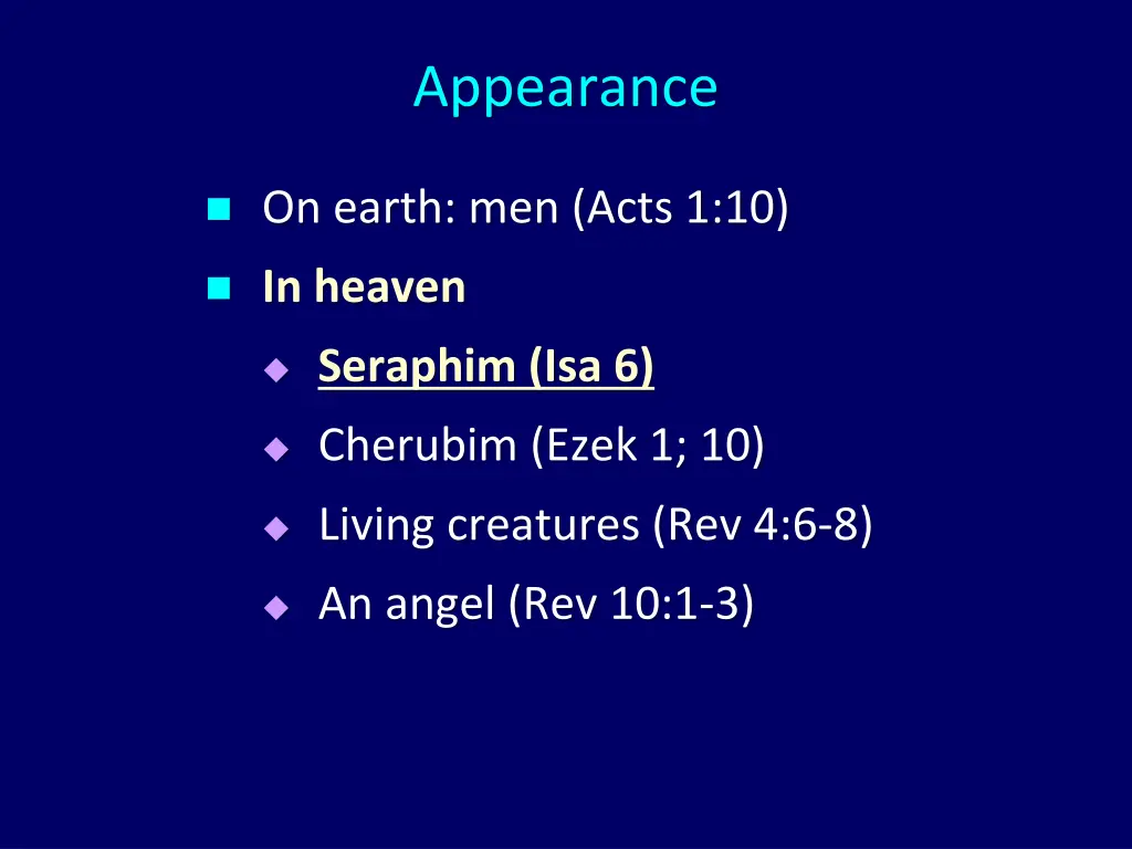 appearance 3