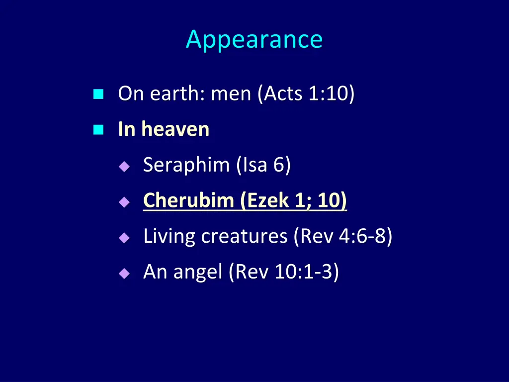 appearance 4