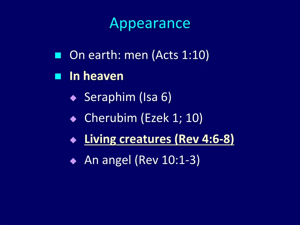 appearance 5