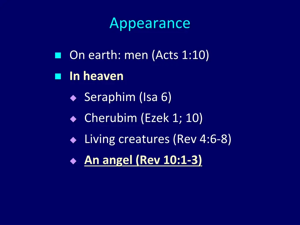 appearance 6
