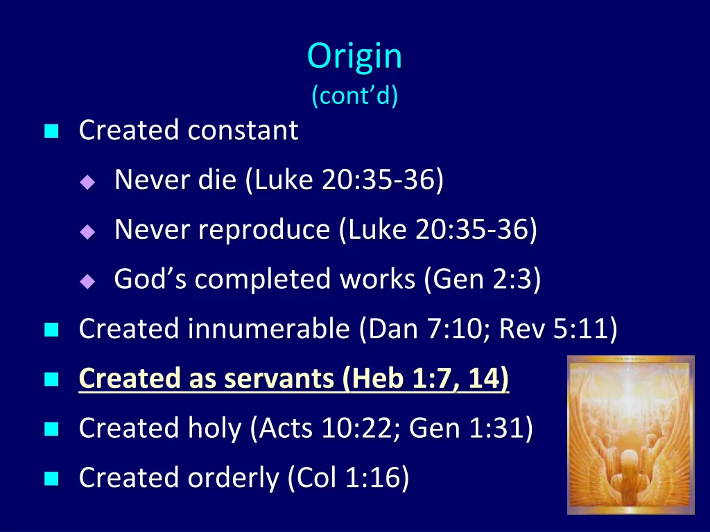 origin cont d