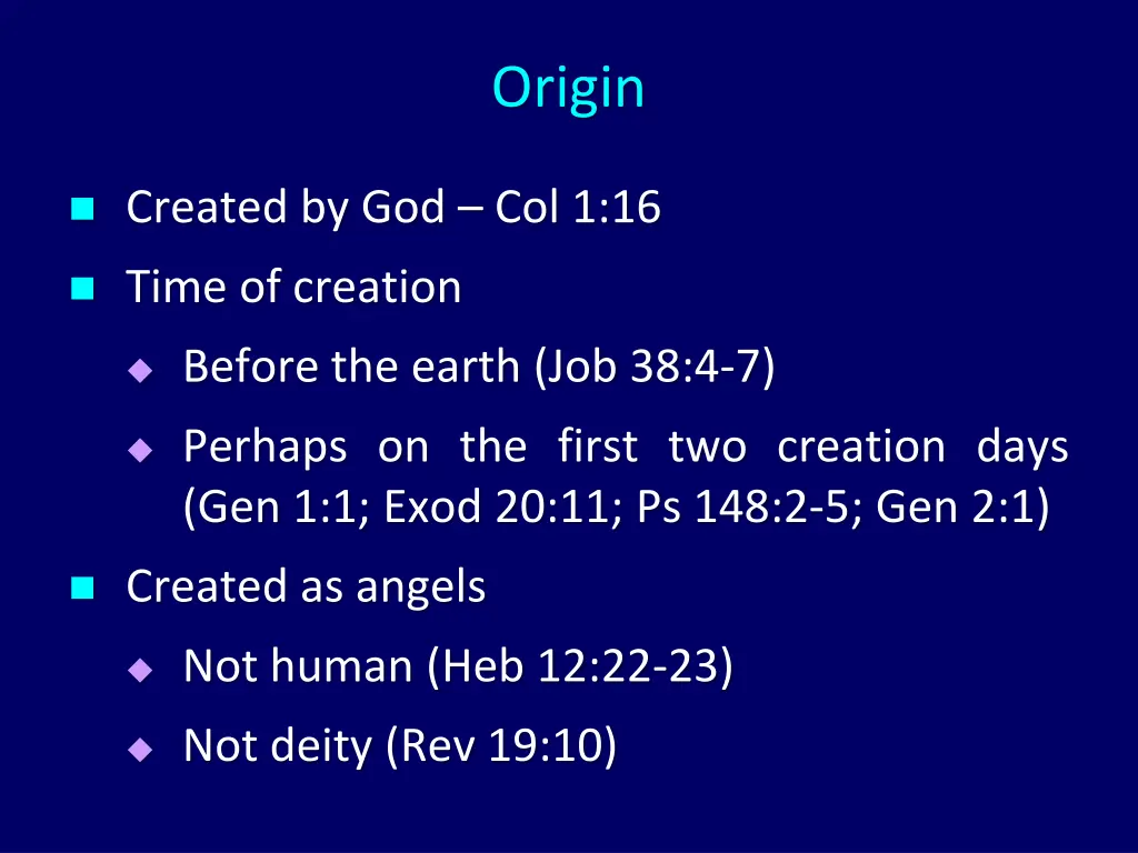 origin