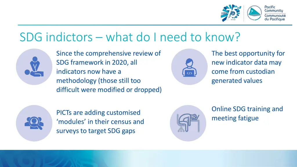 sdg indictors what do i need to know