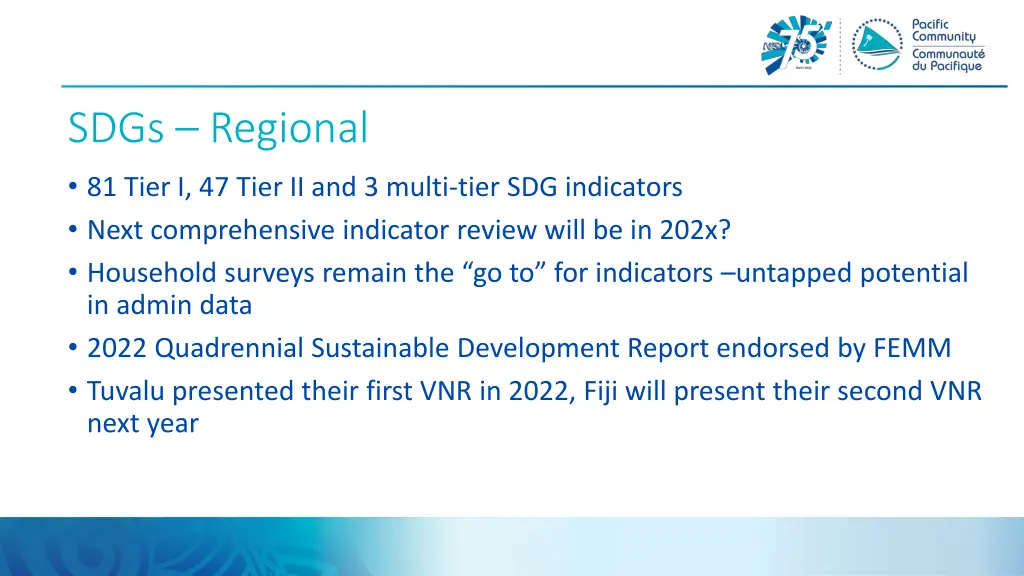 sdgs regional