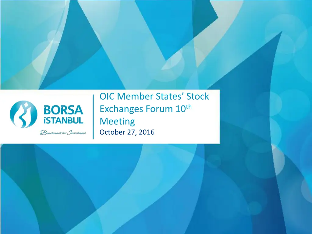 oic member states stock exchanges forum