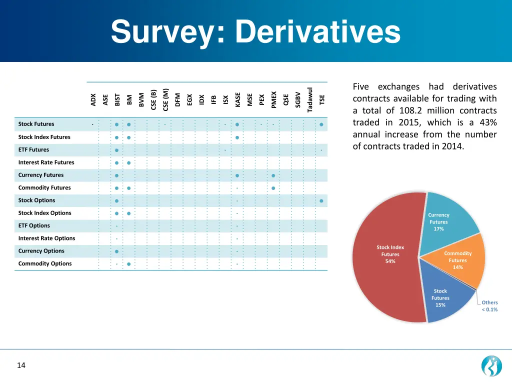 survey derivatives