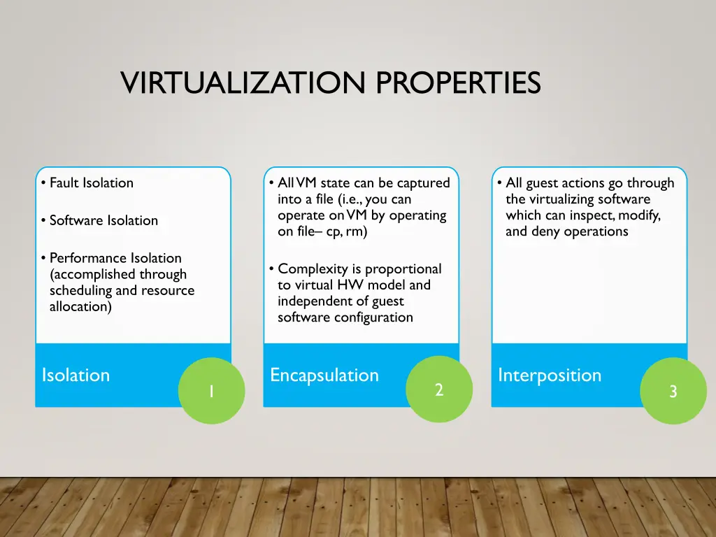 virtualization properties