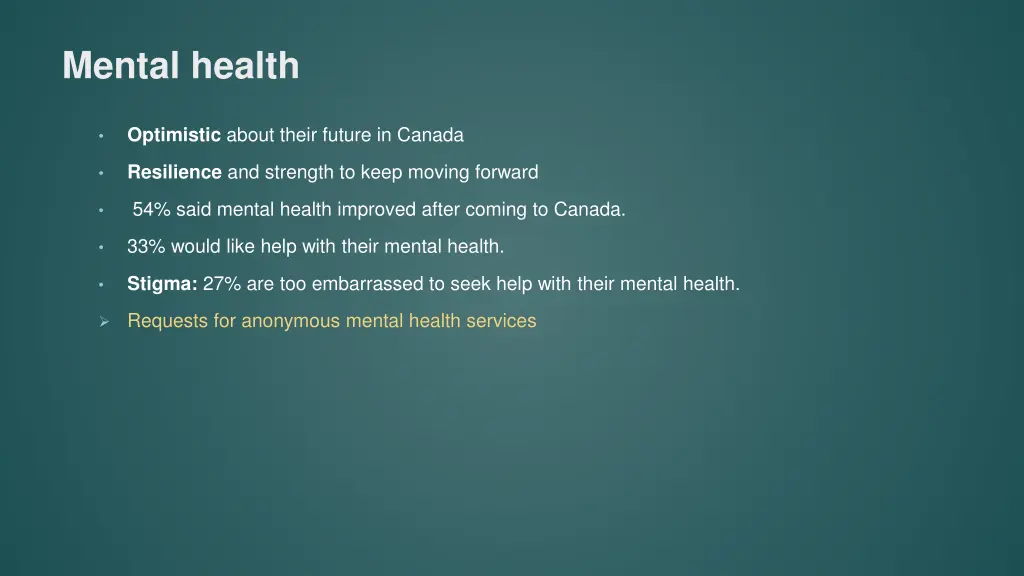 mental health 1