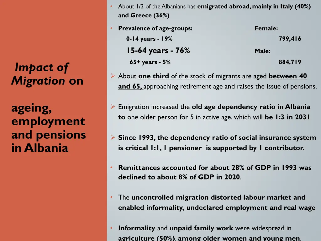 about 1 3 of the albanians has emigrated abroad