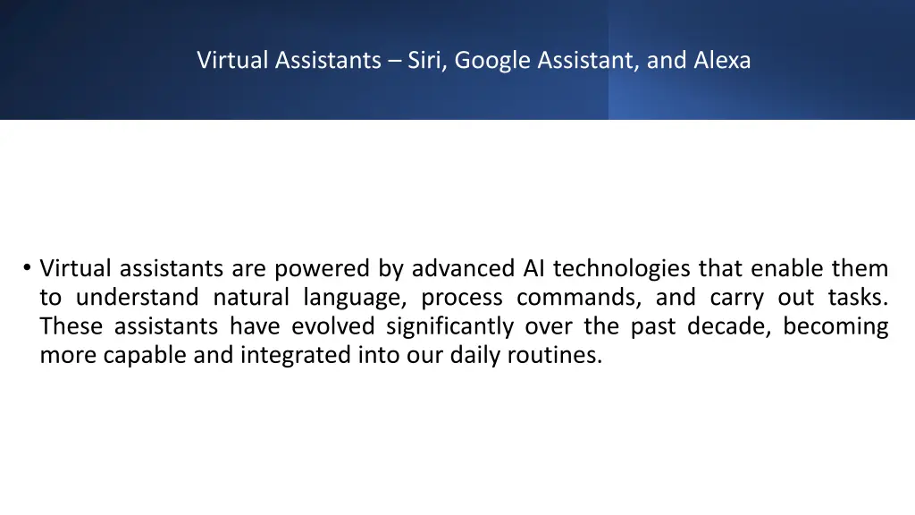 virtual assistants siri google assistant and alexa