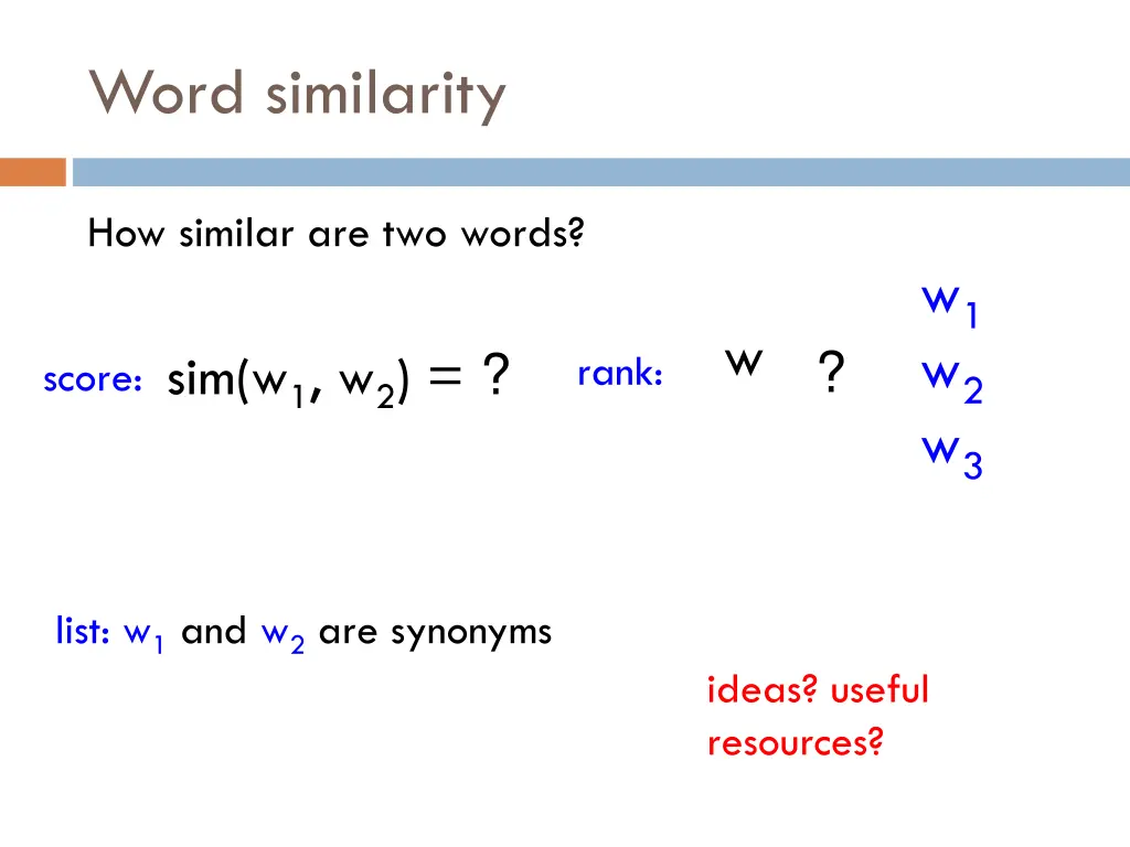 word similarity 2