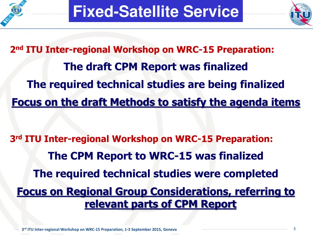 fixed satellite service 1