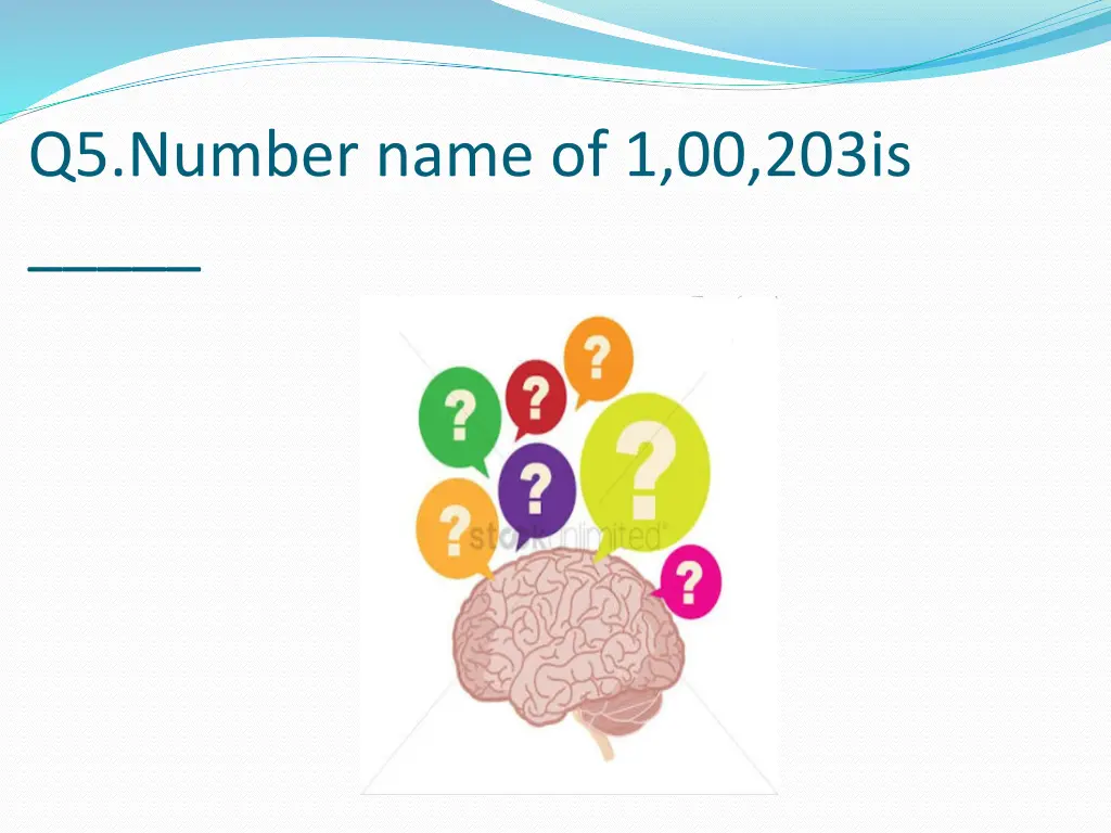 q5 number name of 1 00 203is