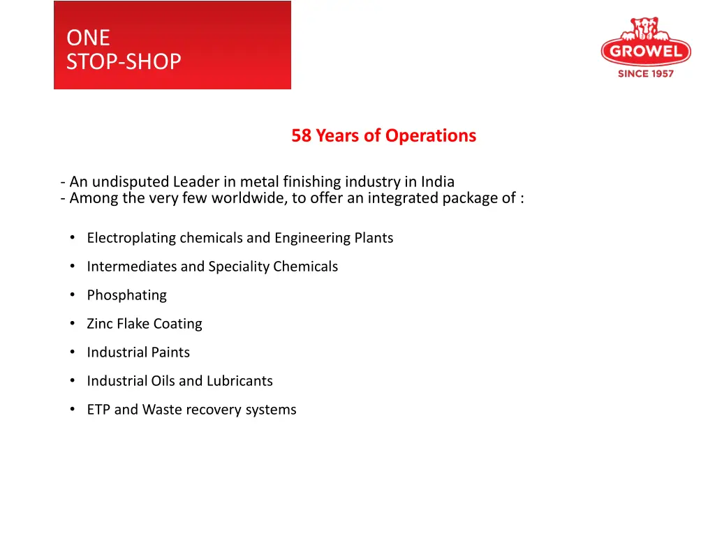 one stop shop