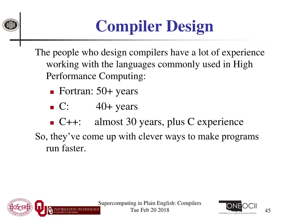 compiler design