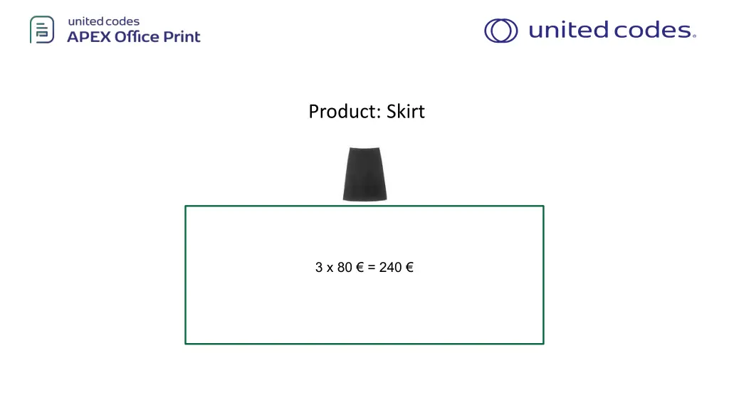 product skirt