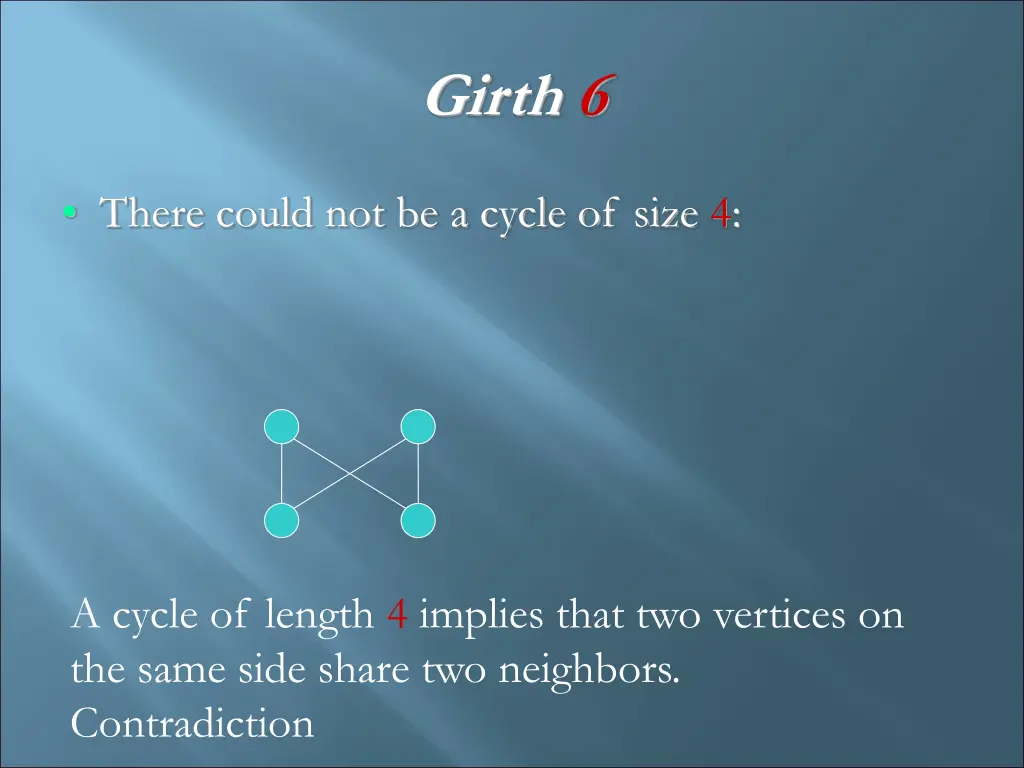 girth 6