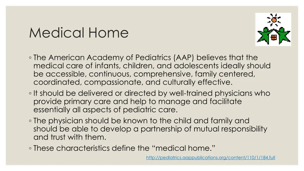 medical home