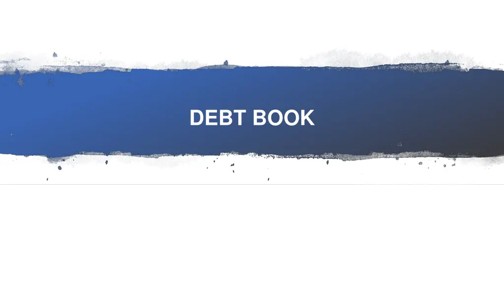 debt book