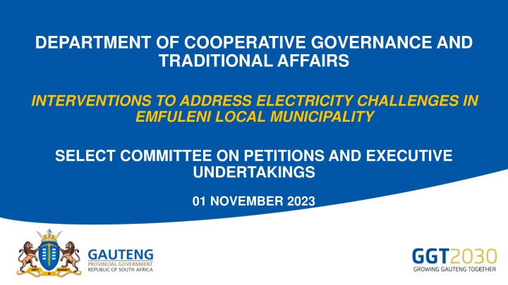 department of cooperative governance