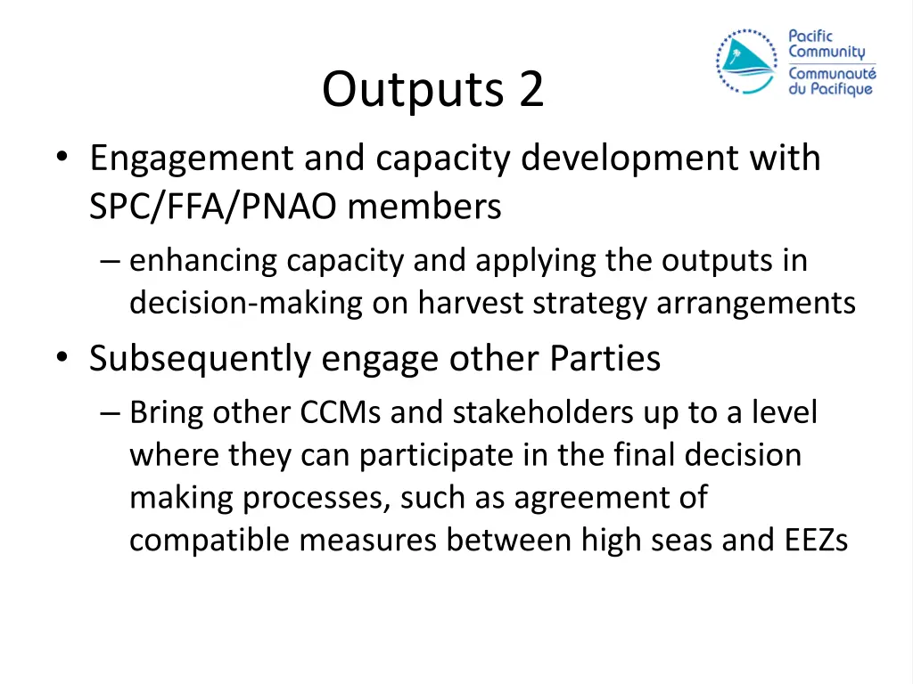 outputs 2