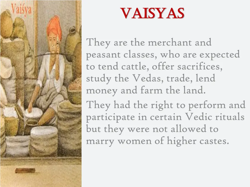 vaisyas vaisyas