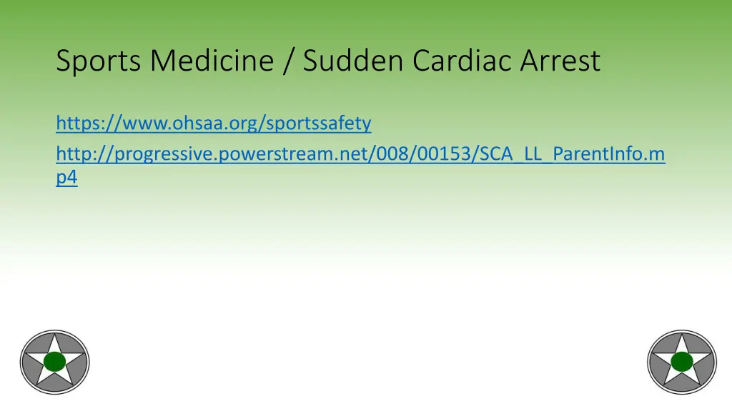 sports medicine sudden cardiac arrest