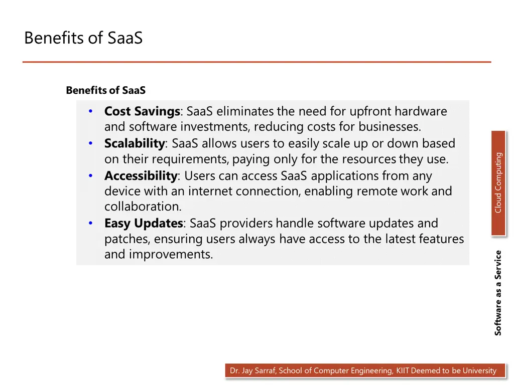 benefits of saas