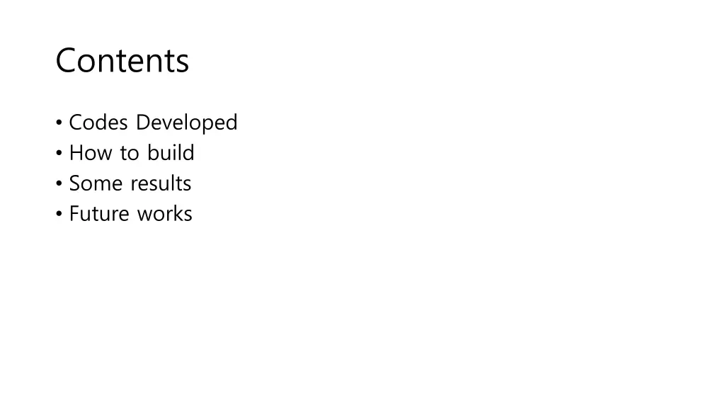 contents